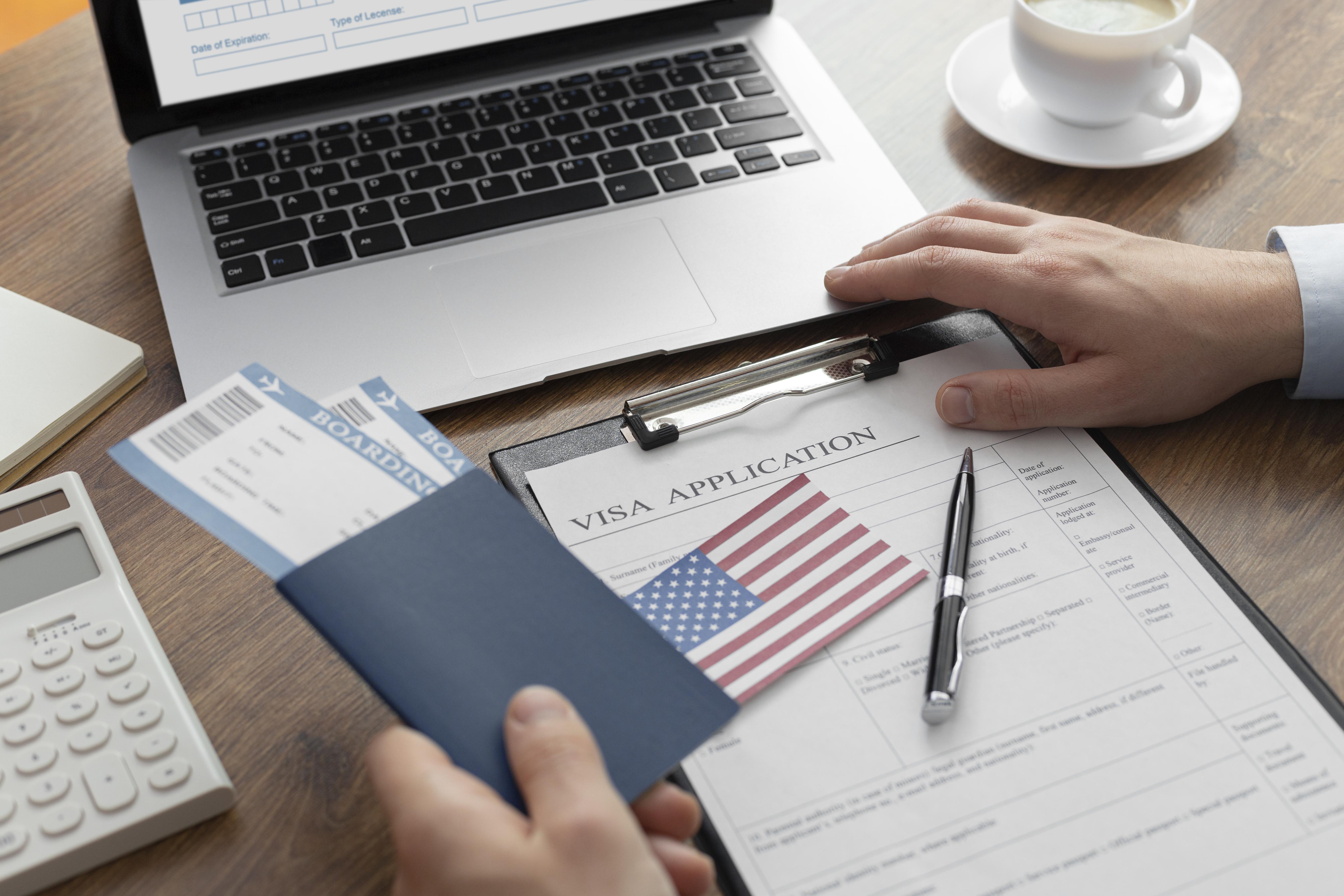 Visa Process Illustration